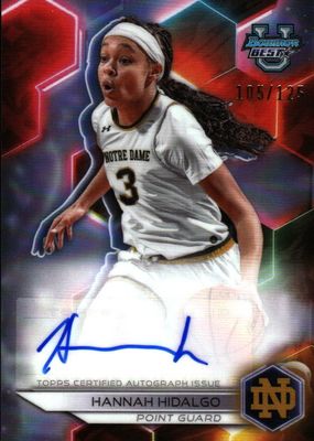 2023 Bowman Best University #B23-HH Best of 2023 Autographs - Refractor /125