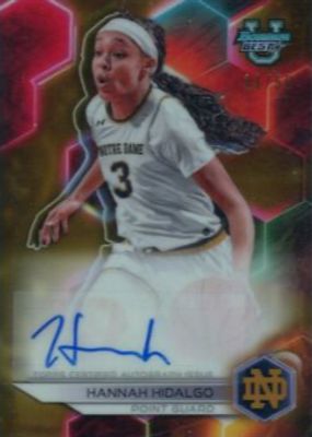 2023 Bowman Best University #B23-HH Best of 2023 Autographs - Gold Refractor /50