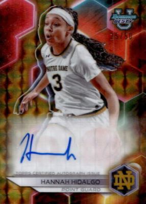 2023 Bowman Best University #B23-HH Best of 2023 Autographs - Geometric Gold Refractor /50
