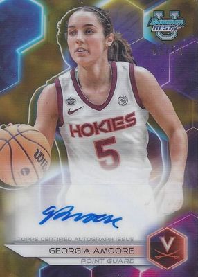 2023 Bowman Best University #B23-GA Best of 2023 Autographs - Gold Refractor /50