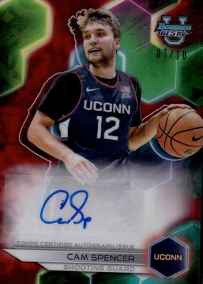 2023 Bowman Best University #B23-CS Best of 2023 Autographs - Red Refractor /10