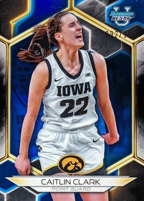 2023 Bowman Best University #30 Blue Refractor /150