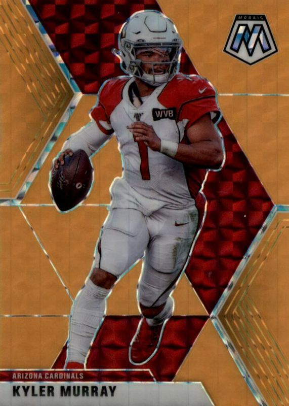 Kyler Murray 2020 Mosaic #8 Orange Fluorescent /25 BGS 10 PRISTINE