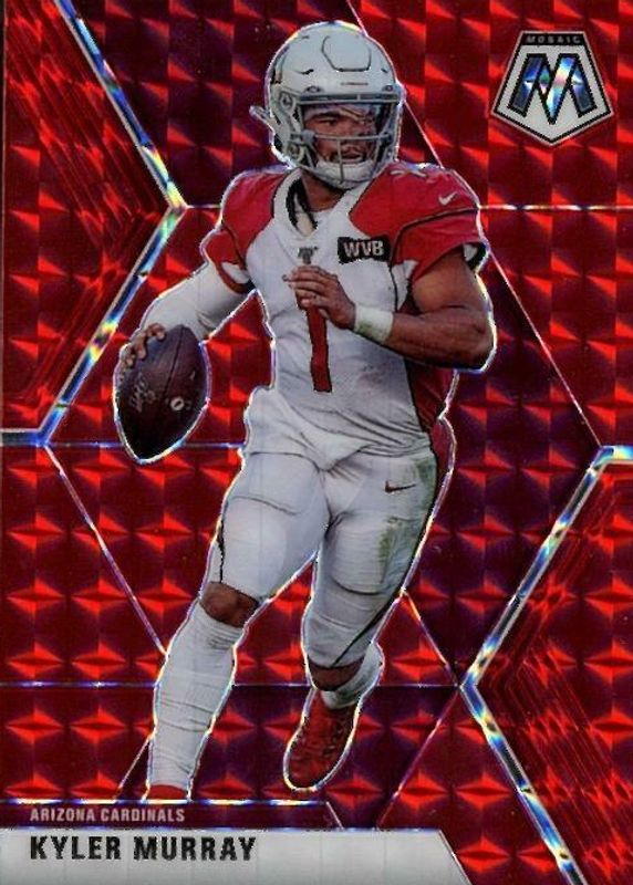 Kyler Murray 2020 Mosaic #8 Choice Fusion Red /80 PSA 8