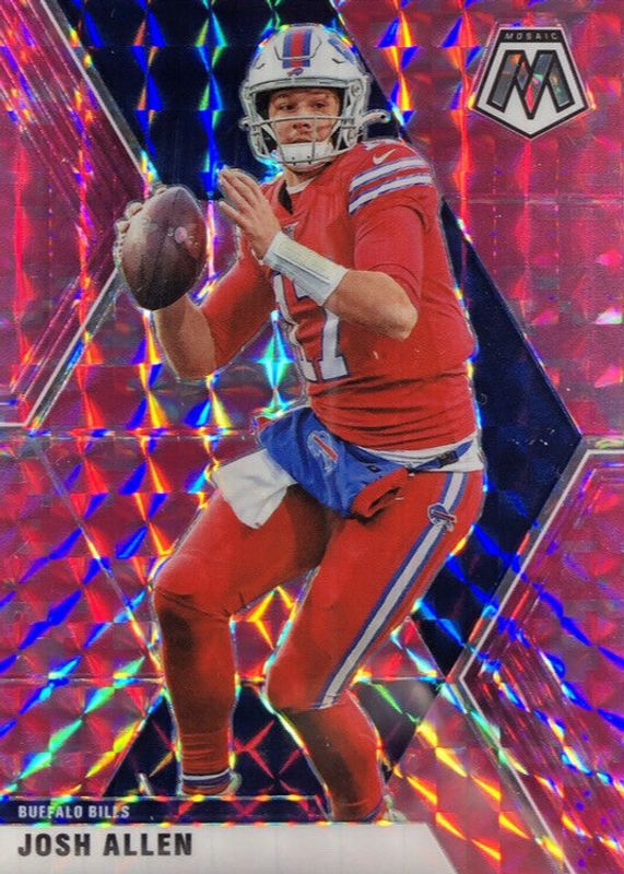 Josh Allen 2020 Mosaic #26 Pink Camo SGC 10