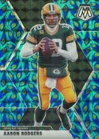 Aaron Rodgers 2020 Mosaic #79 Choice Peacock /(SSP) PSA 10 Price Guide