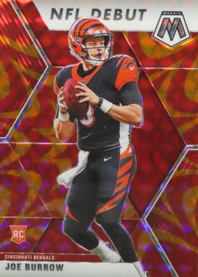 2020 Mosaic #261 NFL Debut - Reactive Orange