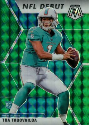 2020 Mosaic #262 NFL Debut - Green