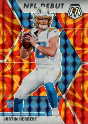 2020 Mosaic #263 NFL Debut - Reactive Orange