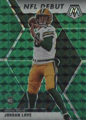 2020 Mosaic #264 NFL Debut - Green