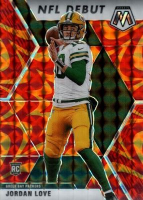 2020 Mosaic #264 NFL Debut - Reactive Orange