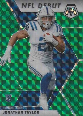 2020 Mosaic #276 NFL Debut - Green