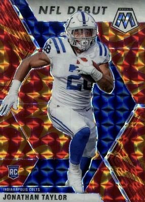 2020 Mosaic #276 NFL Debut - Reactive Orange