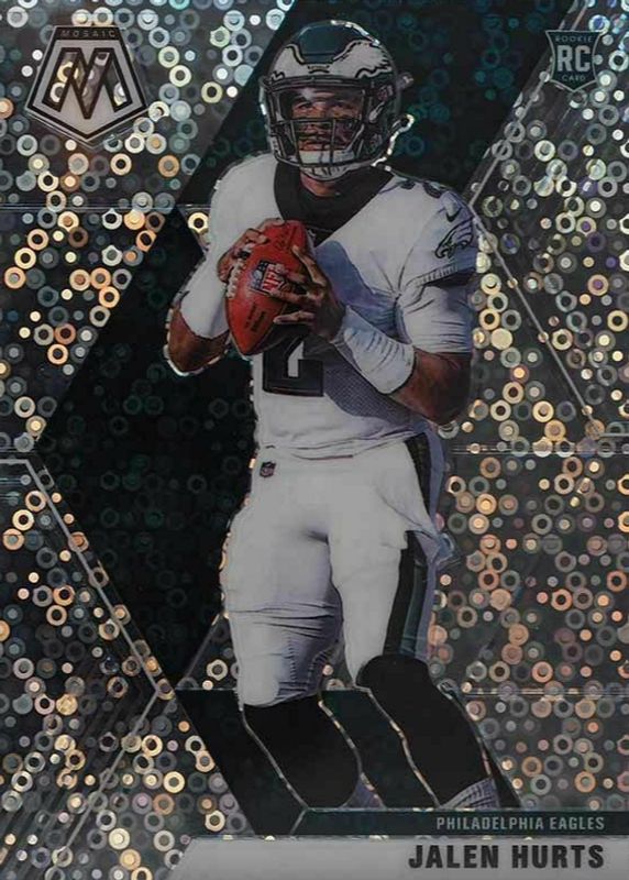 Jalen Hurts 2020 Mosaic #222 No Huddle Rookie PSA 10