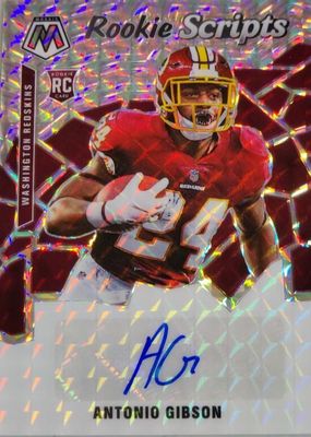 Antonio Gibson 2020 Select #72 Concourse White /35 Price