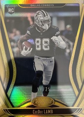 2020 Certified #105 Mirror Gold /25