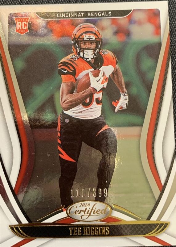 Tee Higgins 2020 Certified #110 Base Rookie /399 RAW