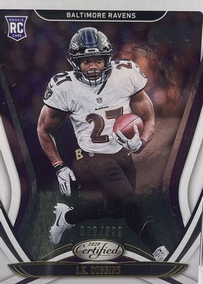 2020 Certified #112 Base Rookie /399