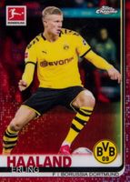 Erling Haaland 2019 Topps Chrome Bundesliga #72 Red