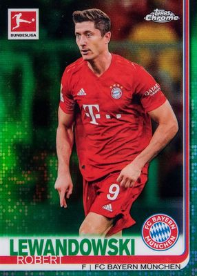 2019 Topps Chrome Bundesliga #1 Green Refractor /99