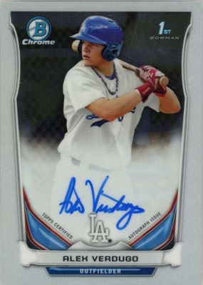 2014 Bowman Draft #BCA-AV Chrome DP Auto (1st)