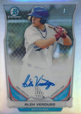 2014 Bowman Draft #BCA-AV Chrome DP Auto - Refractor (1st)