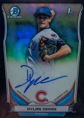 2014 Bowman Draft #BCA-DC Chrome DP Auto - Black Refractor /35 (1st)