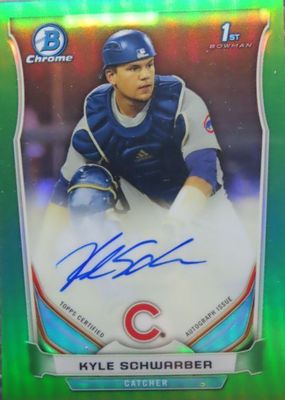 2014 Bowman Draft #BCA-KS Chrome DP Auto - Green Refractor /99 (1st)