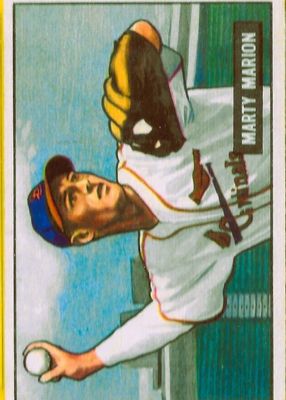 1951 Bowman #34 Base