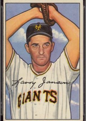 1952 Bowman #90 Base