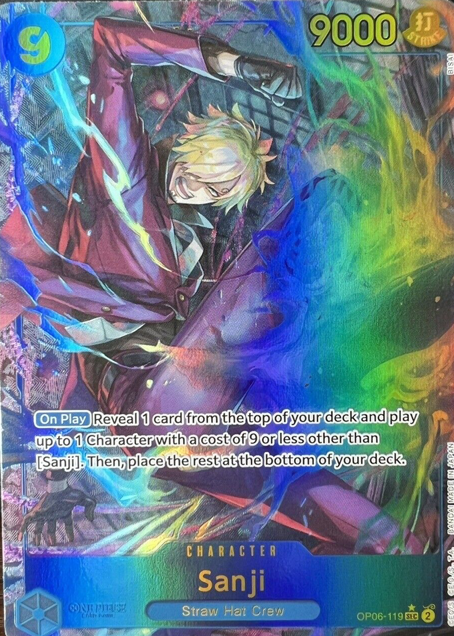 ONE PIECE サンジ MANGA ALTERNATE ART #119 2025 MANGA ALTERNATE ART 