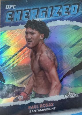 2024 Topps Chrome UFC #TME-2 Energized /(SSP)