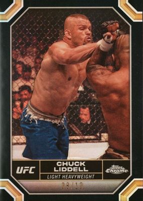 2024 Topps Chrome UFC #46 Black Refractor /10