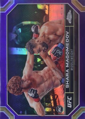 2024 Topps Chrome UFC #141 Purple Refractor