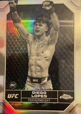 2024 Topps Chrome UFC #26 Negative Refractor