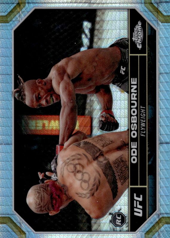 2024 Topps Chrome UFC #133 Prism Refractor