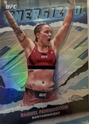 2024 Topps Chrome UFC #TME-6 Energized /(SSP)