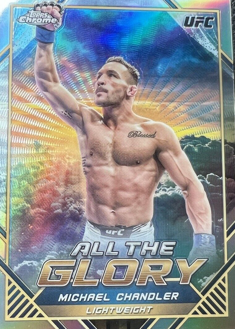 ufc マイケル・チャンドラー　サインカード Michael Chandler 2024 Topps Chrome UFC #ATG-1 All the Glory Price