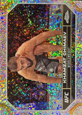 2024 Topps Chrome UFC #114 Speckle Refractor /299