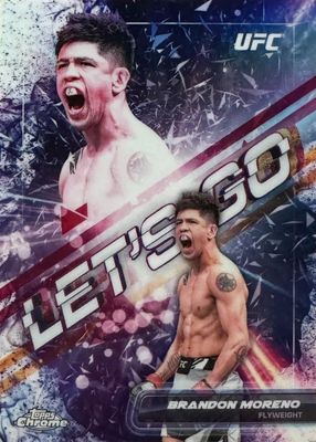 2024 Topps Chrome UFC #LGO-7 Let's Go /(SSP)