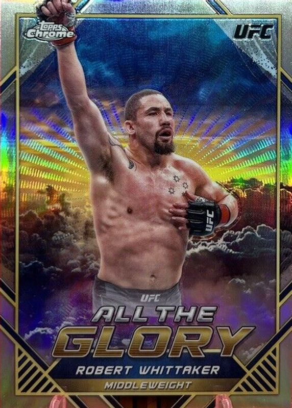 2024 Topps Chrome UFC #ATG-11 All the Glory