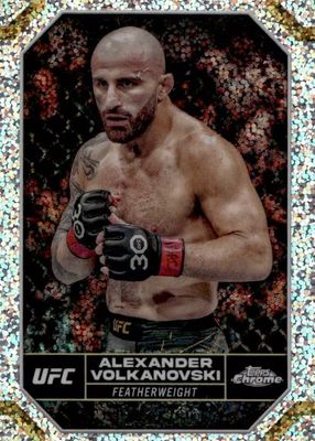 2024 Topps Chrome UFC #7 Speckle Refractor /299