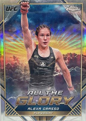 2024 Topps Chrome UFC #ATG-3 All the Glory