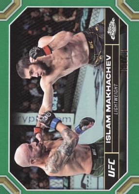 2024 Topps Chrome UFC #80 Green Refractor /99