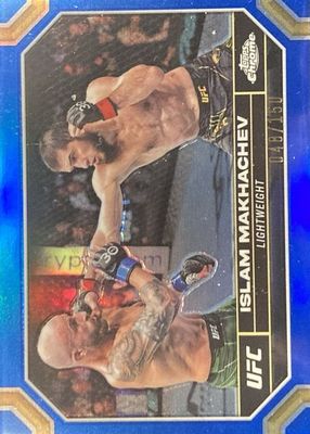 2024 Topps Chrome UFC #80 Blue Refractor /150