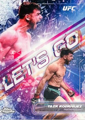 2024 Topps Chrome UFC #LGO-2 Let's Go /(SSP)