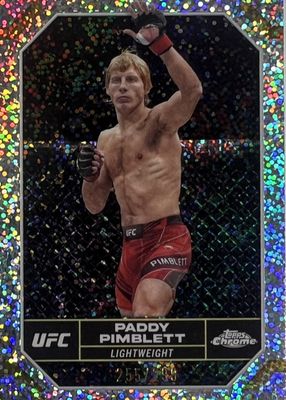 2024 Topps Chrome UFC #151 Speckle Refractor /299