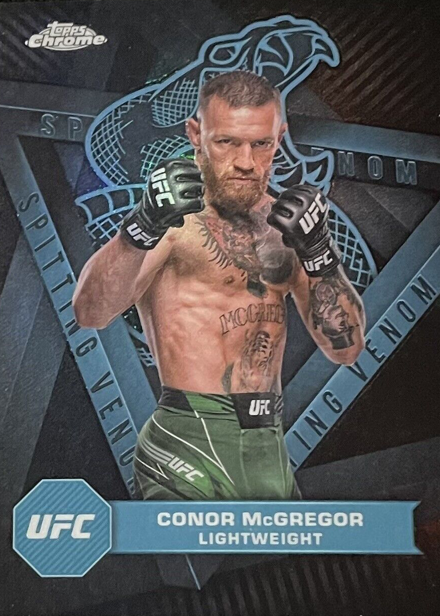 Conor McGregor 2024 Topps Chrome UFC #SPV-6 Spitting Venom