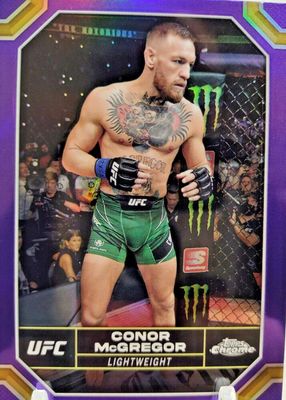 2024 Topps Chrome UFC #49 Purple Refractor