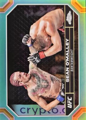 2024 Topps Chrome UFC #173 Aqua Refractor /199